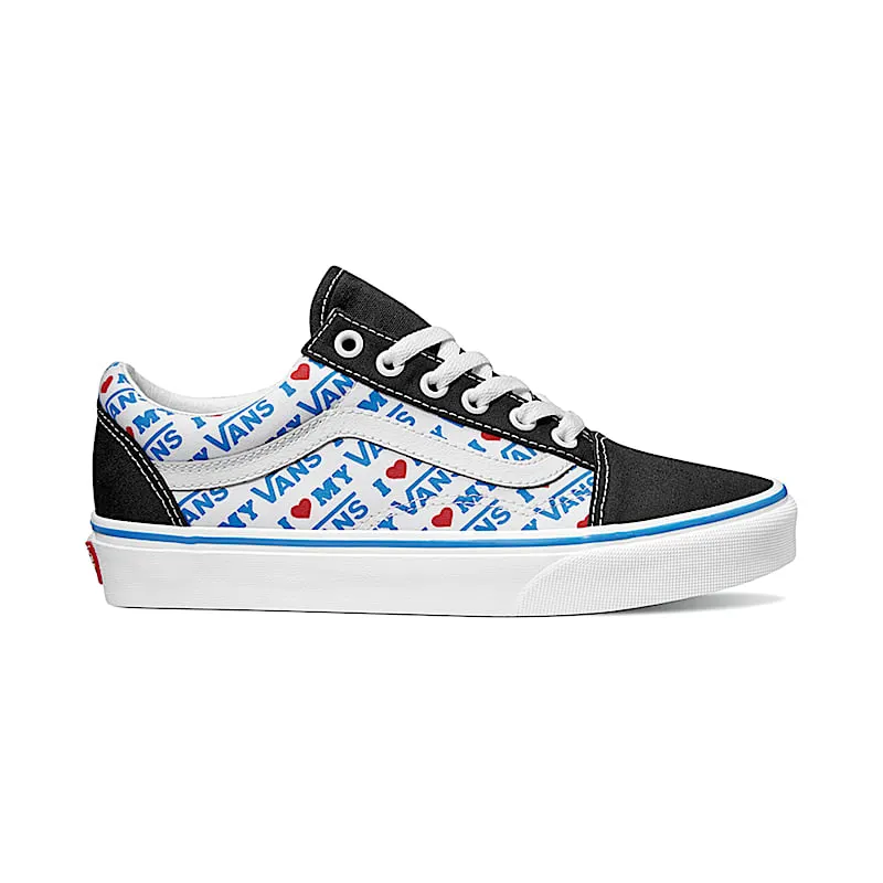 Vans Old Skool I Love My Black/True White (VN0A38G1VR9)
