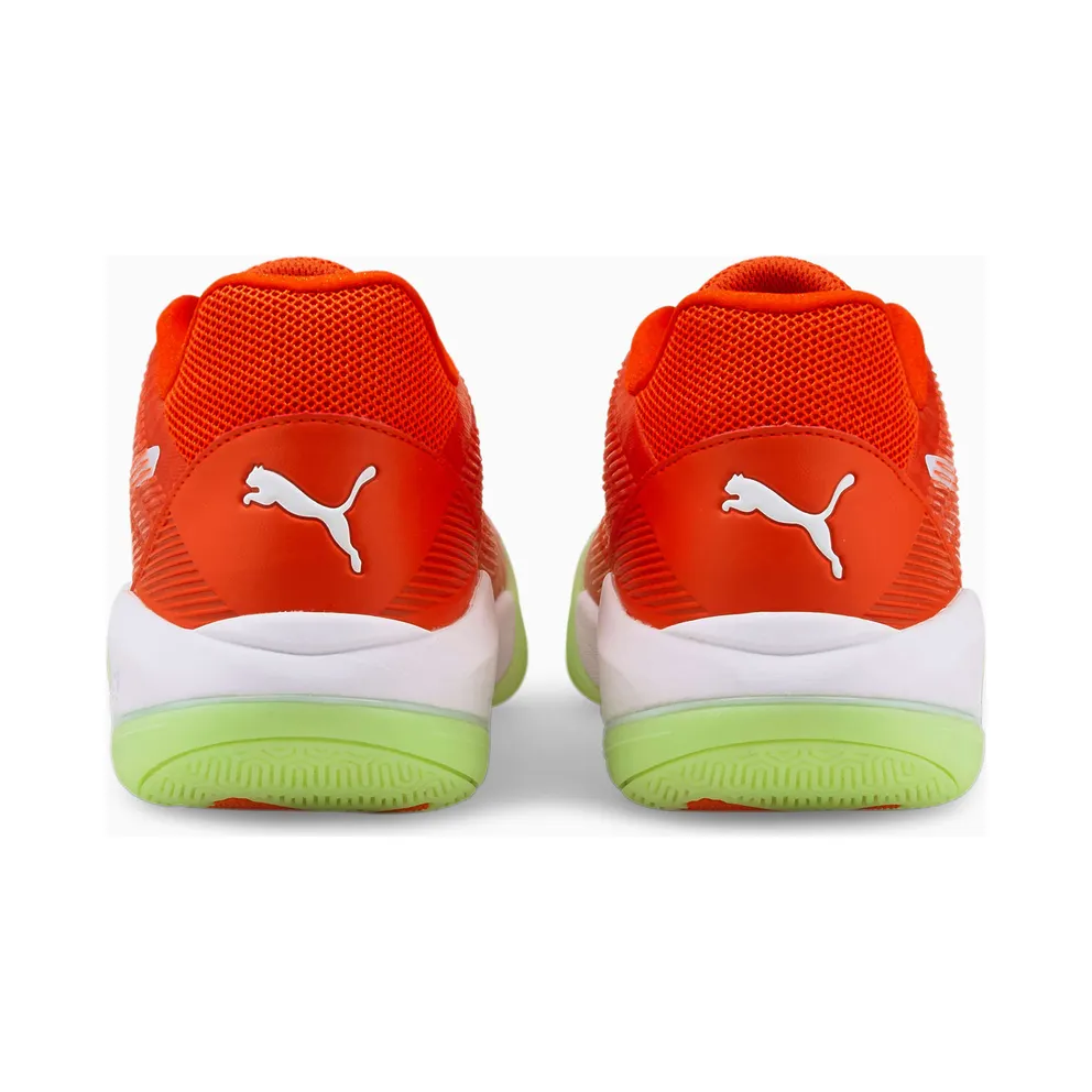 Puma Eliminate Power Nitro Handball Shoes Green/White/Orange (10646004)