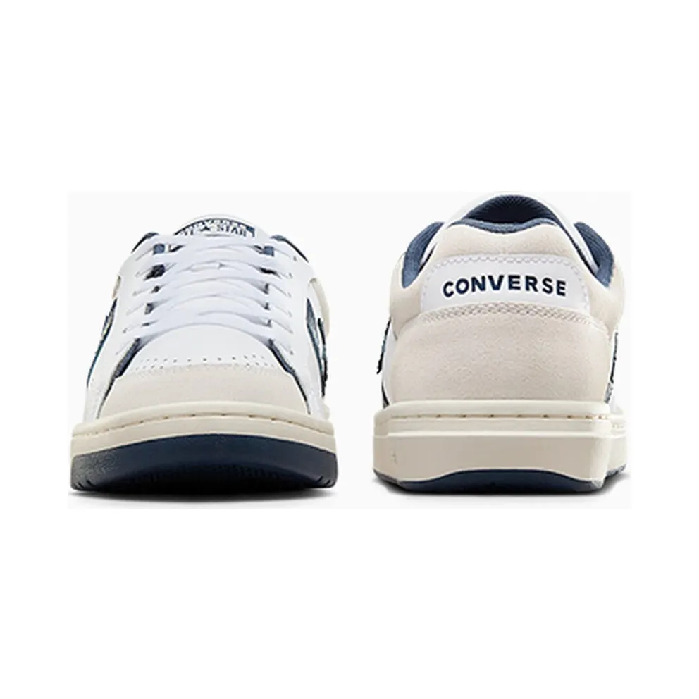 Converse Pro Blaze Classic Leather & Suede White/Navy/Vaporous Grey (A10124C)