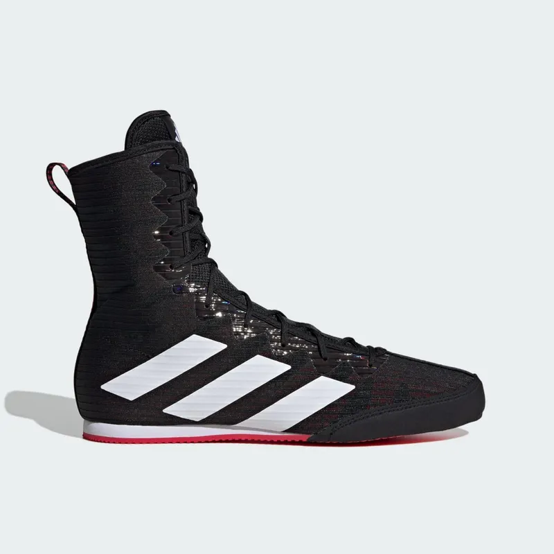 Adidas Box Hog 4 Core Black / Cloud White / Pure Ruby (IH2730)