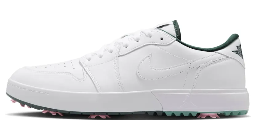 Air Jordan 1 Low Golf Spiked “White Fir Elemental Pink” (IQ3417-100)