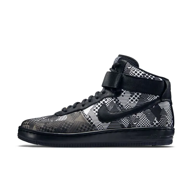 Nike Air Force 1 Ultraforce Black History Month 2015 (W) Black/Black-White (717464-001)