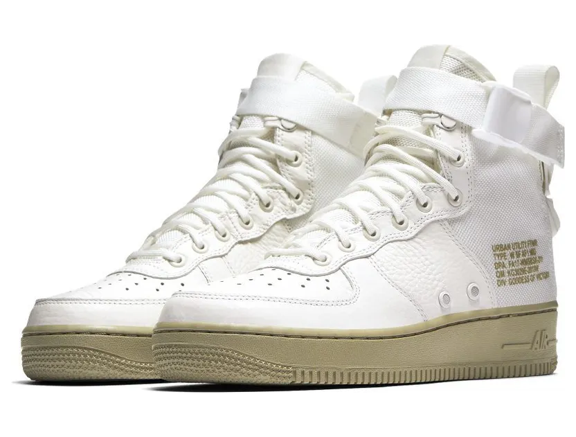 Nike SF Air Force 1 Mid Ivory Olive (W)