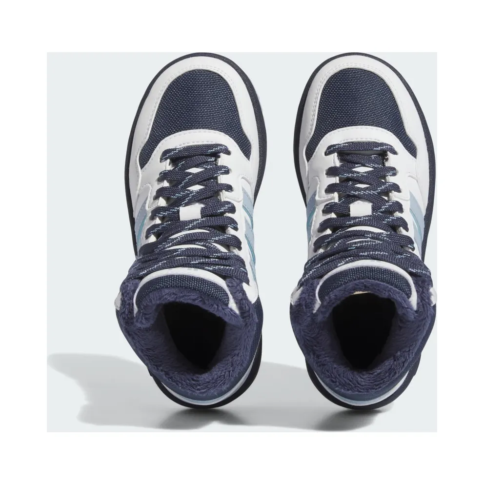 Adidas Hoops Mid 3.0 Kids Cloud White / Shadow Navy / Wonder Blue (IF7737)