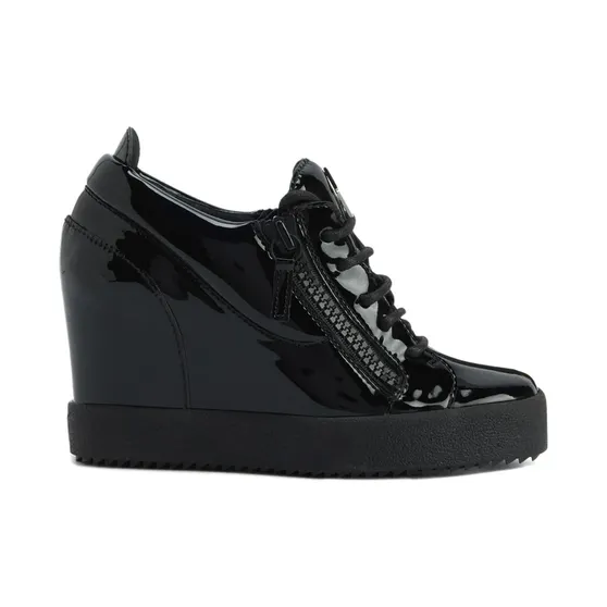 Giuseppe Zanotti Addy Wedge met ritssluiting “Black” (RW50023H02)