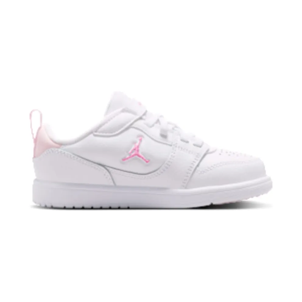 Nike Jordan Court Connect Low “White / Pink Foam / China Rose” (IQ6046-101)