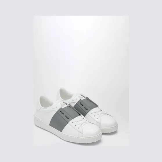 Valentino garavani Open Leather Sneakers Yellow Cream (8Y0S0830BLU3DR)