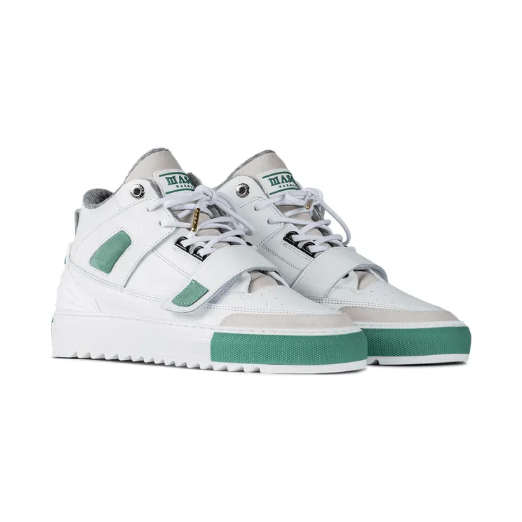 Mason Garments Firenze Mid – Smeraldo Weiß (SS22-17E)