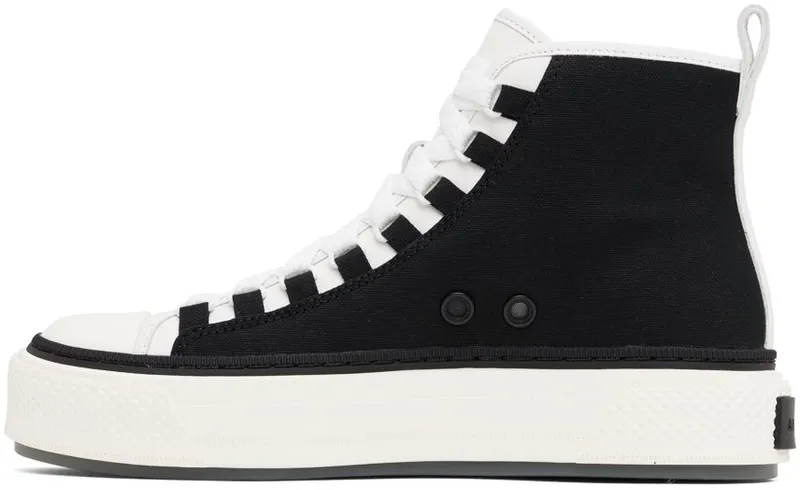 Amiri Black & White M.A. Court BLACK / WHITE-CANVAS (AW22MFS015)