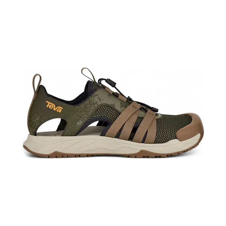Teva Hydratrek Closed-Toe Water Sandal Dark Olive Breen (1164811-DLVB)