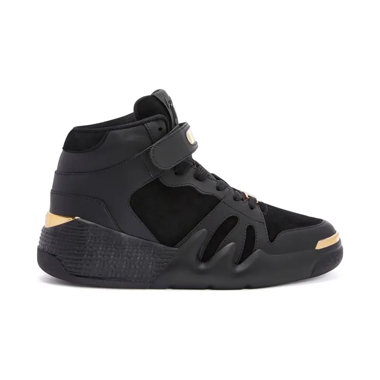 Giuseppe Zanotti Talon mid-top “Black” (RW20032002)