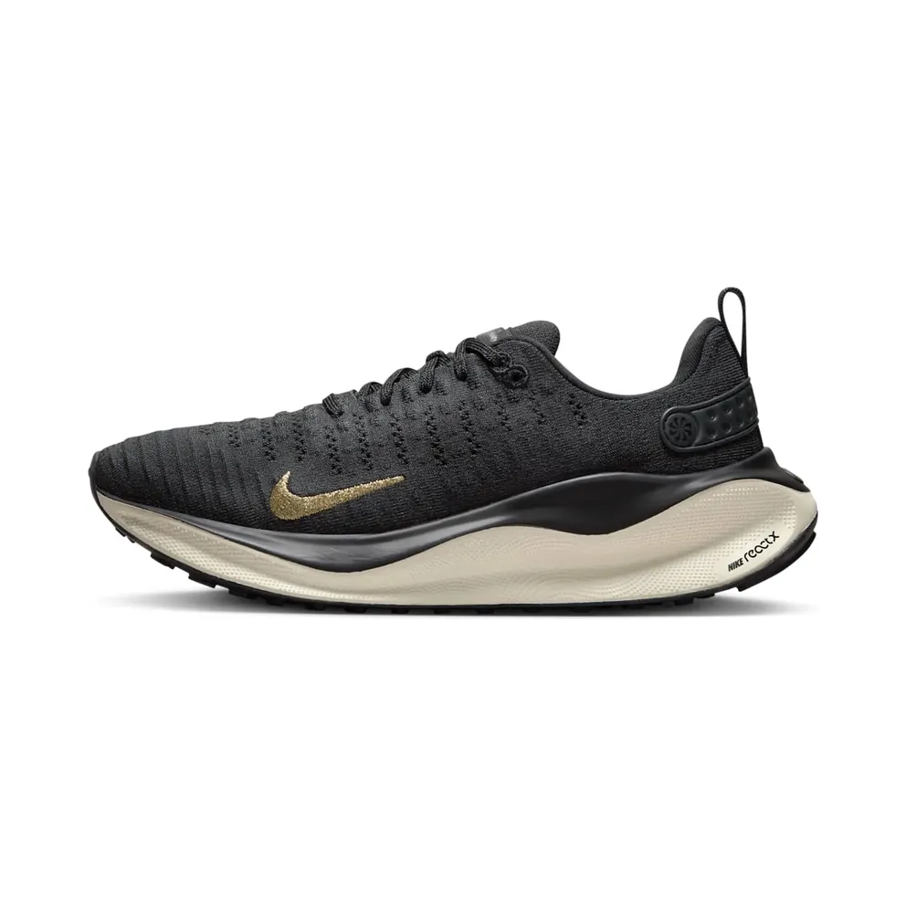 Nike ReactX Infinity Run 4 Dark Smoke Grey Metallic Gold (DR2670-006)