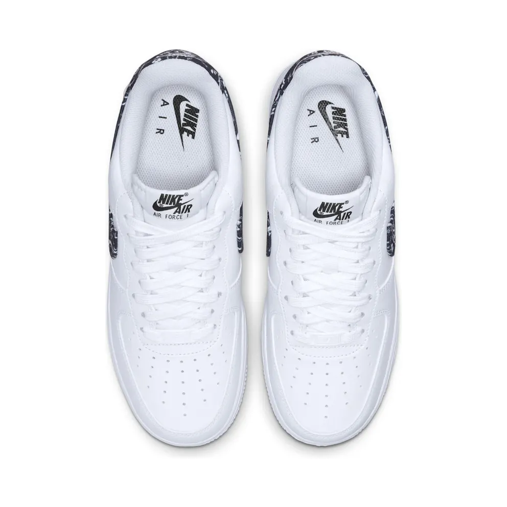 Nike Air Force 1 Low 07 Essential White Black Paisley (DH4406-101)
