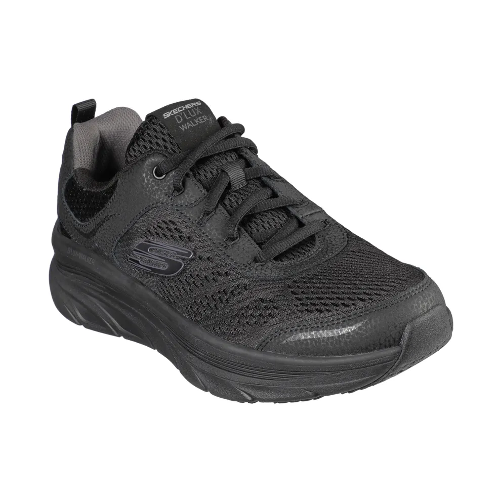 Skechers Relaxed Fit: D’Lux Walker – Black (232044 BBK)
