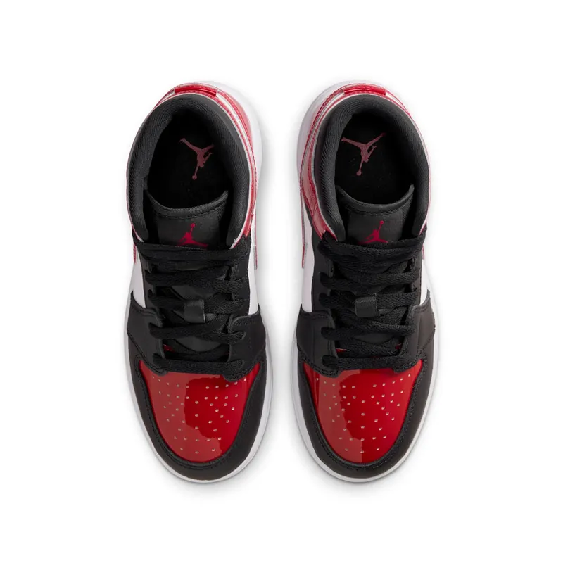 Air Jordan 1 Mid GS “Red/black” (HV4399-006)