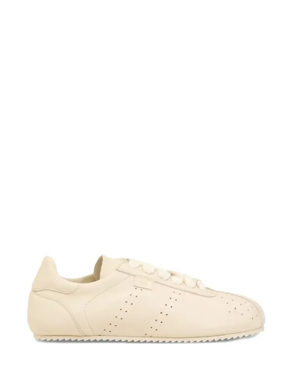 AMI Paris Soft Step leren low-top – Beige (E26USN503AL0129)