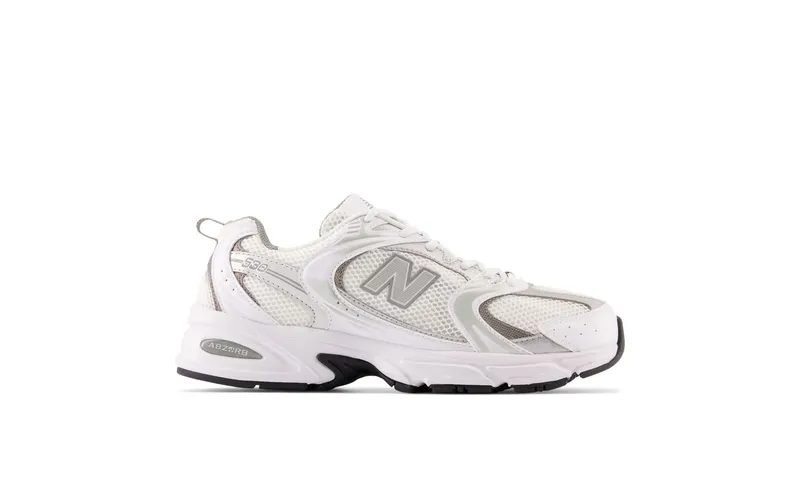New Balance 530 White Silver Metallic (MR530AD)