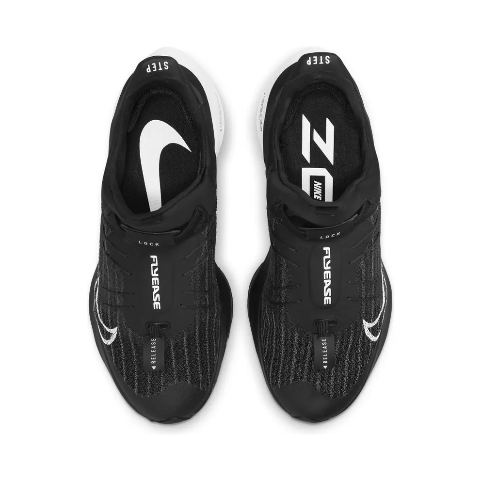 Nike Air Zoom Tempo NEXT% FlyEase Easy On/Off Road Running Black (CV1889-005)