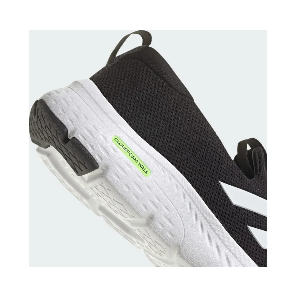adidas Cloudfoam Move Lounger Core Black Cloud White Hi-Res Yellow (ID6512)