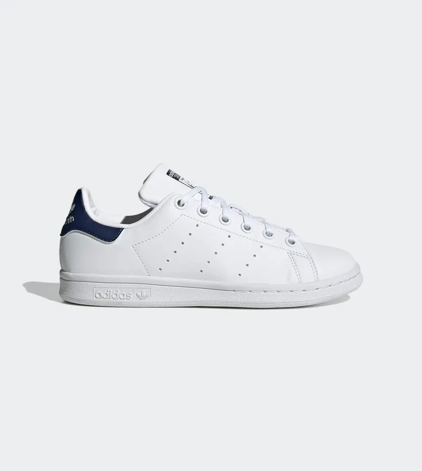 adidas Stan Smith Cloud White / Cloud White / Dark Blue (H68621)