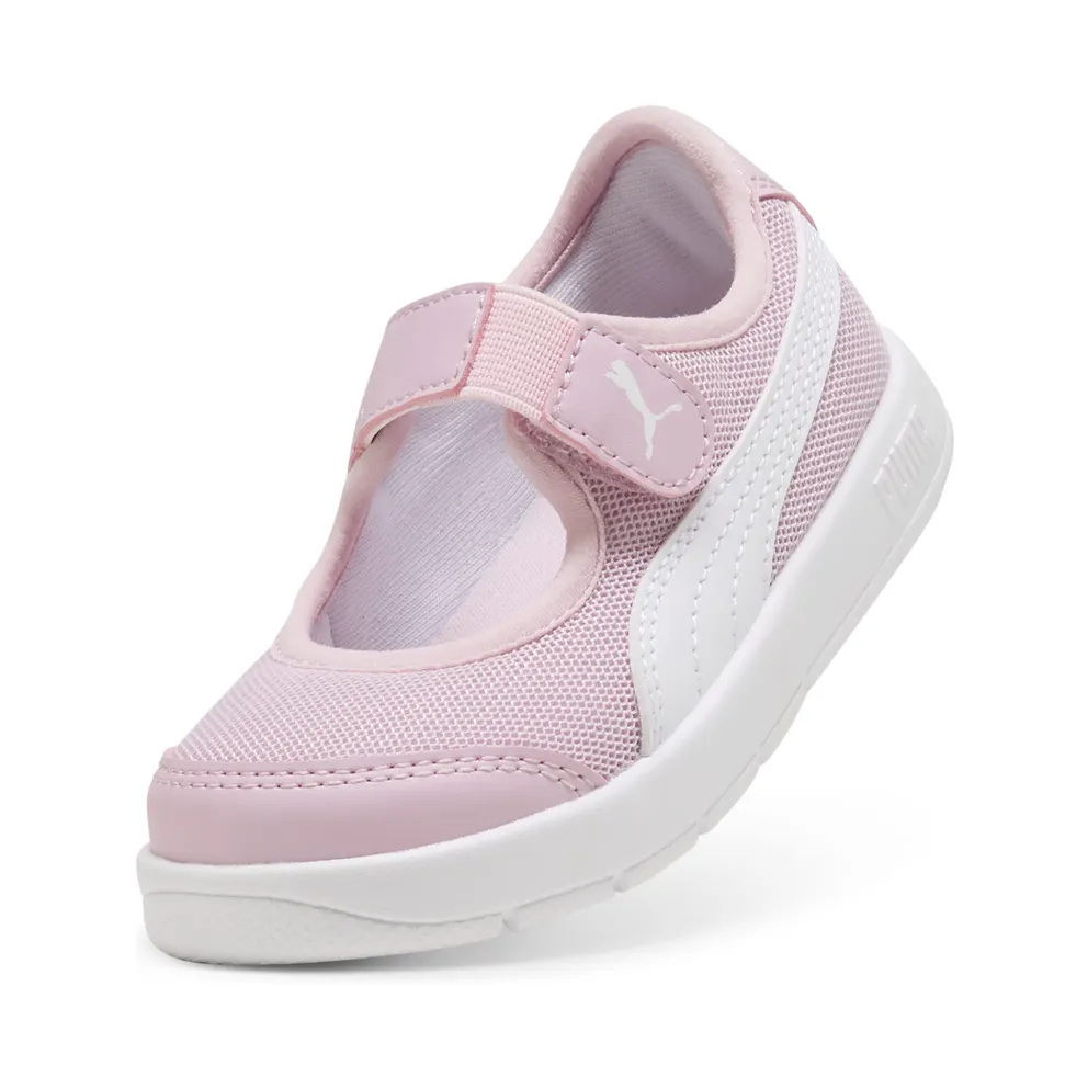 Puma Courtflex v3 Lina V “Rose Mauve / Puma White” (400579_02)