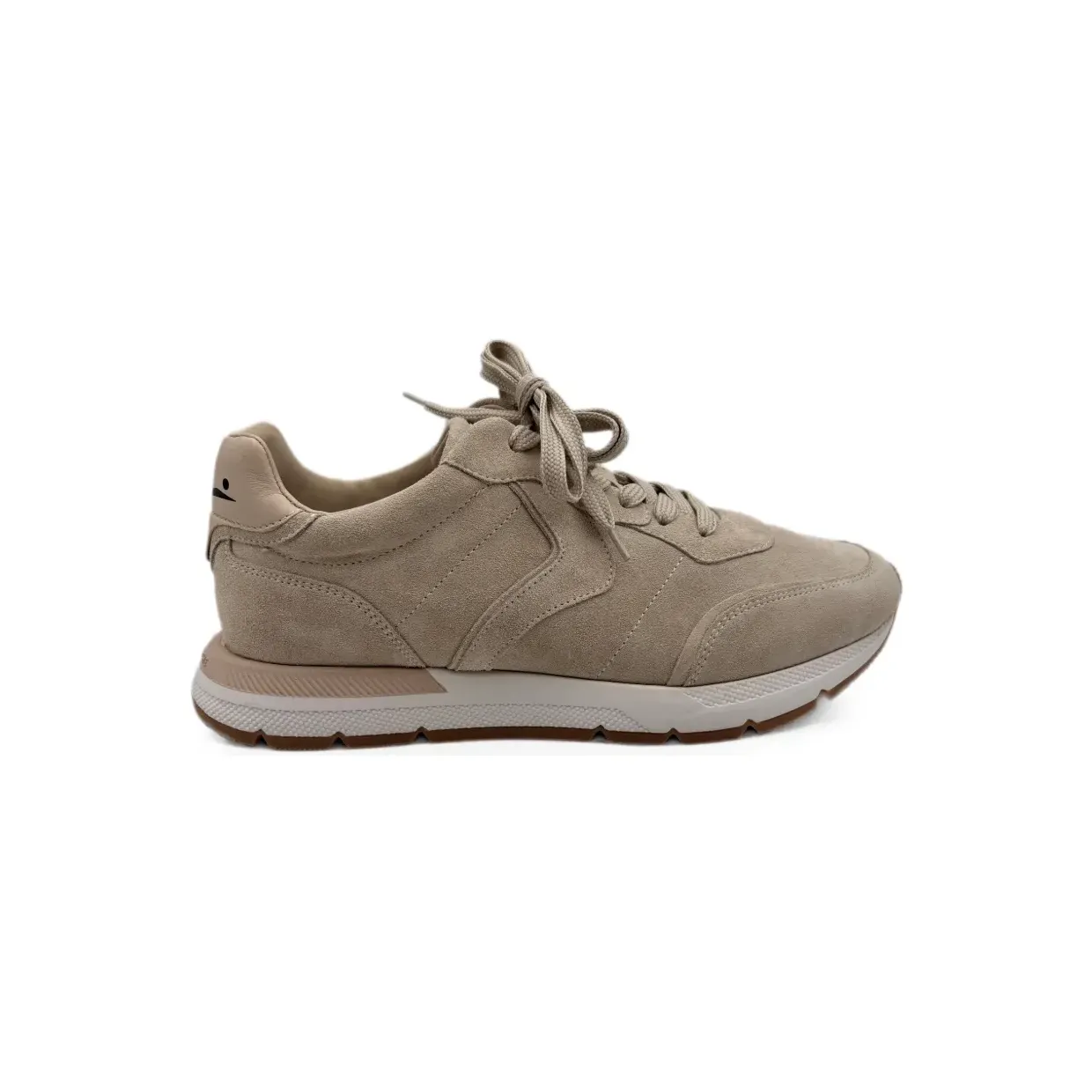 Voile Blanche Storm-015 suède sneakers – Beige (STORM015SUEDE)