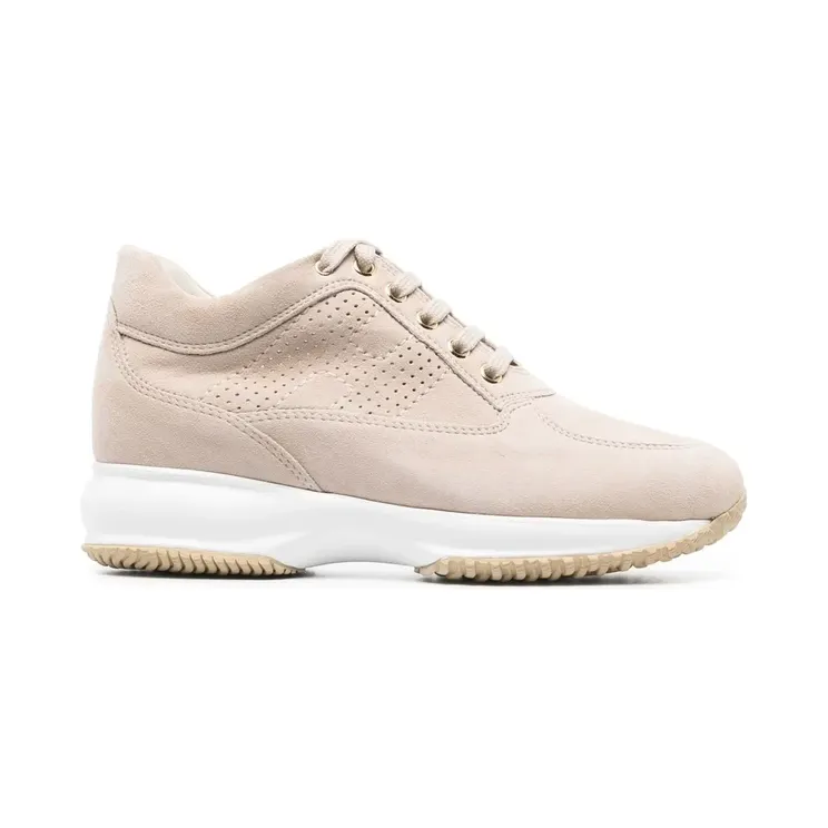 Hogan Sneakers aus Wildleder – Nude (HXW00N00E30CR0)