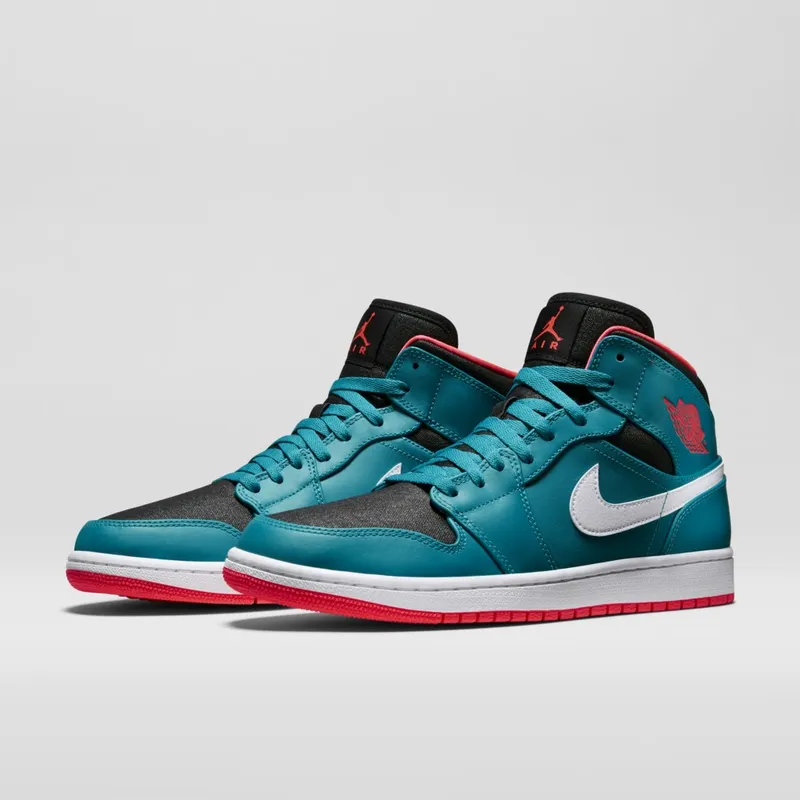 Jordan 1 Mid Tropical Teal