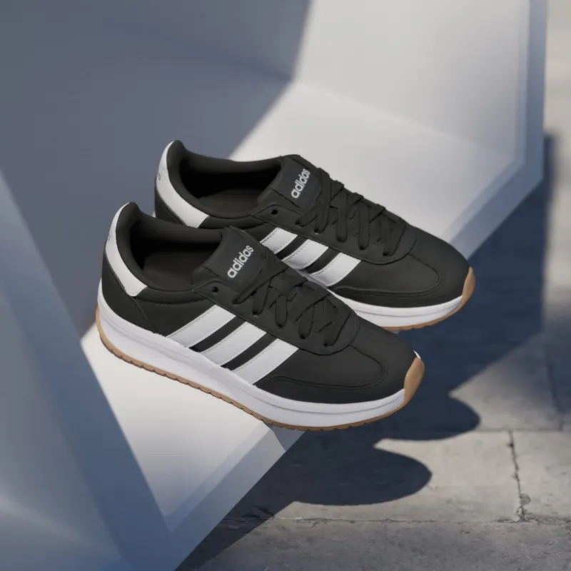 Adidas Run 70s 2.0 Kids Core Black / Cloud White / Gum (JI2265)