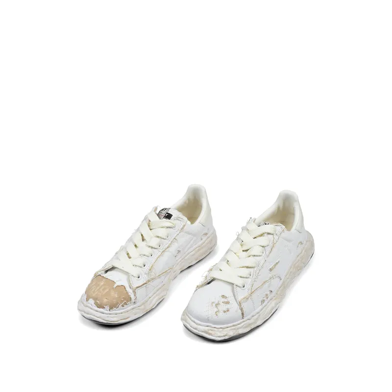 Maison Mihara Yasuhiro Charles OG Sole Ripped-canvas “White” (A16FW716)