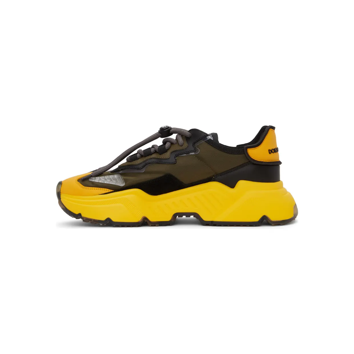 Dolce & Gabbana Yellow & Black Daymaster Sneakers (CS1941 AQ709) (3)