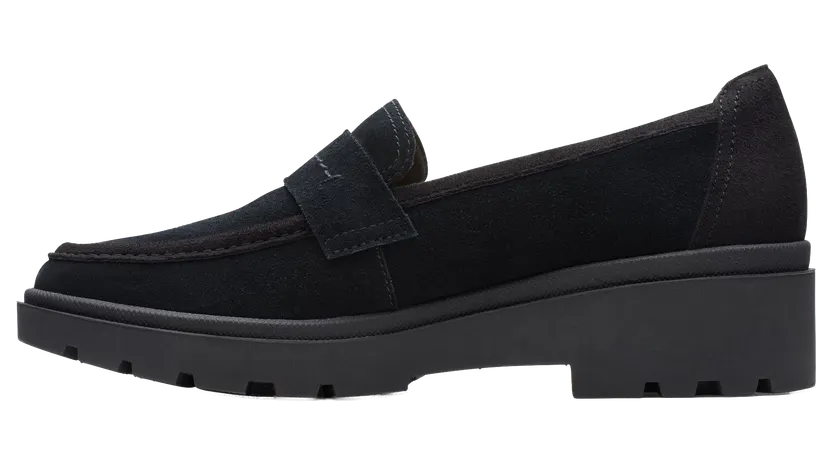 Clarks Calla Ease “Black Suede” (26167687)