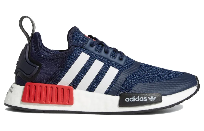 adidas NMD R1 Collegiate Navy Scarlet (GS) (FV1693)
