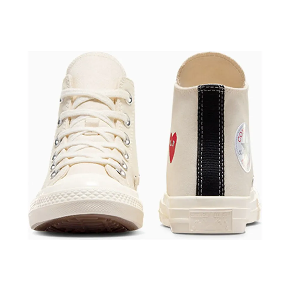 Converse PLAY Comme des Garçons Single Heart Chuck 70 Milk/Red/Black (A08803C)