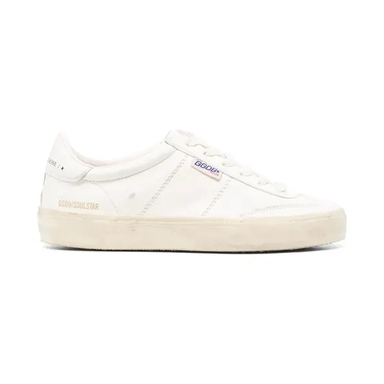 Golden Goose Soul Star met gerafeld effect “White” (GWF00464F005049)
