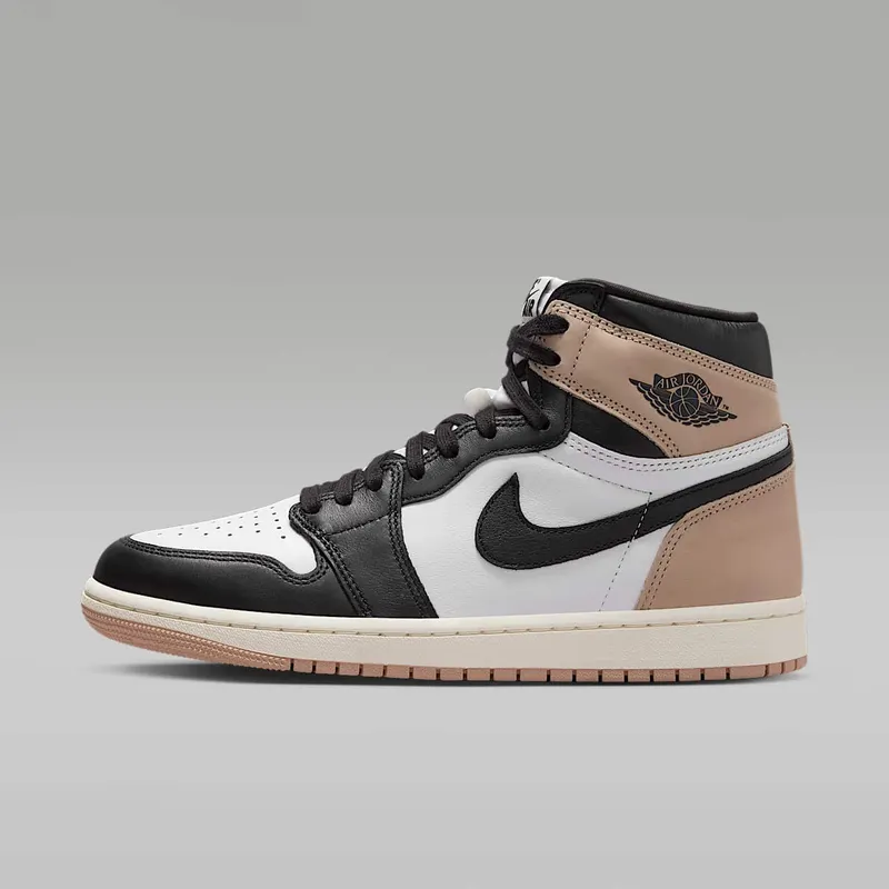 Air Jordan 1 High OG Latte “Black / White / Sail / Legend Medium Brown” (FD2596-021)