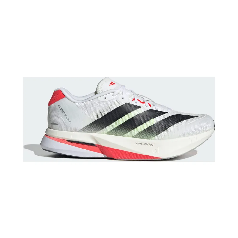 Adidas Adizero Boston 13 Cloud White / Core Black / Lucid Red (JS4932)