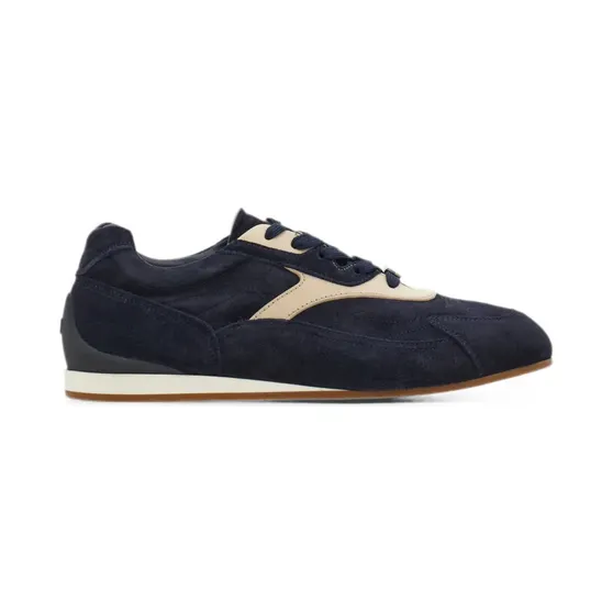 Ferragamo met gancini-plakkaat en vlakken “Blue” (794926)