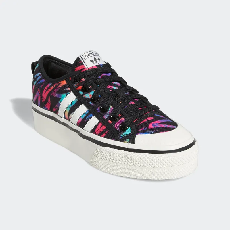 Adidas Nizza Platform Core Black / Core White / Core Black (HQ9857)