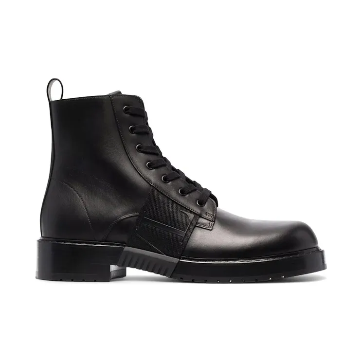 Valentino Garavani VL7N City Combat Boots Black (WY2S0E55 PPW 0NO)