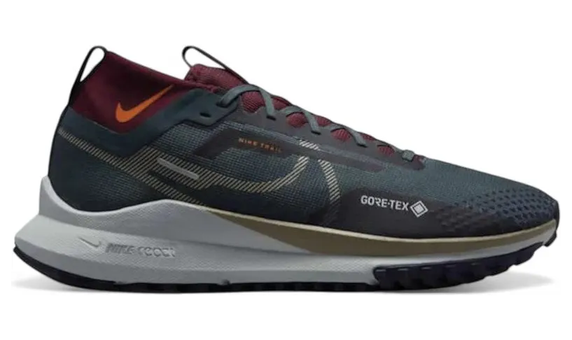 Nike React Pegasus Trail 4 Gore-Tex Deep Jungle Khaki Night Maroon (HM9728-300)