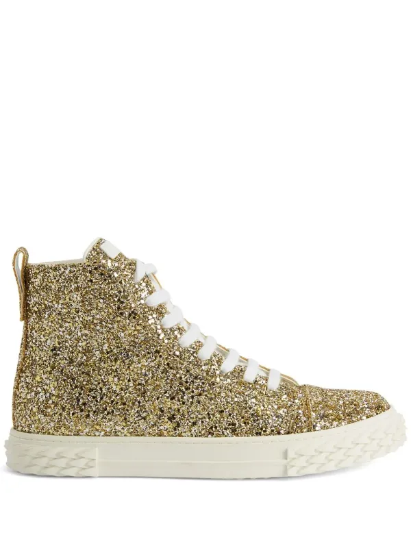 Giuseppe Zanotti Ecoblabber high-top – Gold (RU20030003)