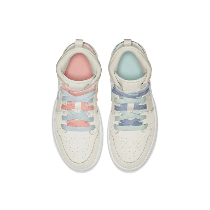 Jordan 1 Mid Phantom Igloo (PS) Phantom/Igloo-Purple Rise-Blue Tint (640737-035)