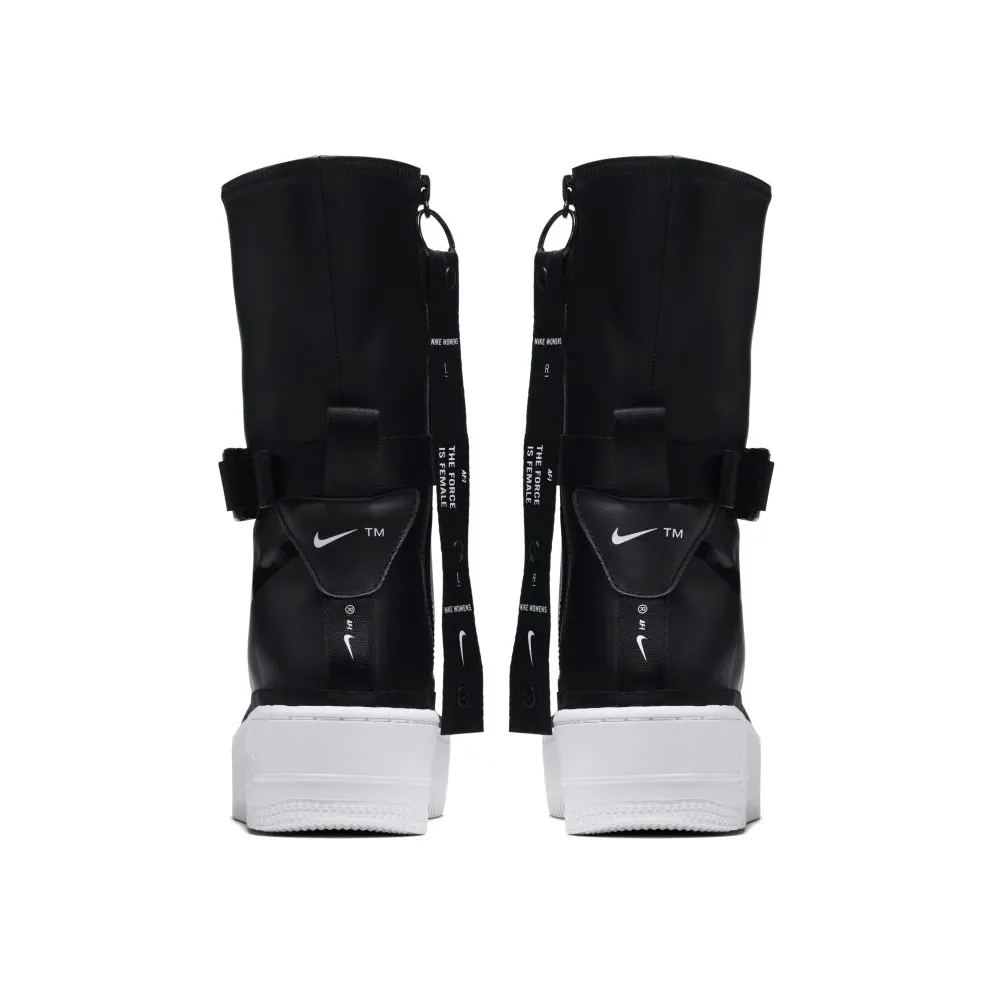Nike Air Force 1 Sage High Black (W) Black/Black-White (AQ2771-001)