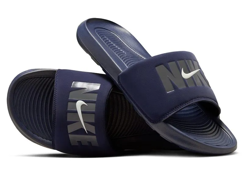 Nike Victori One Slide SE Obsidian Summit White Dark Grey (HQ2124-400)