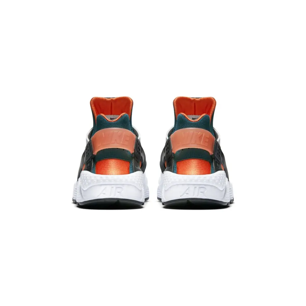 Nike Air Huarache Run Miami Hurricanes White/Black-Rainforest-Wild Mango (AT4254-102)