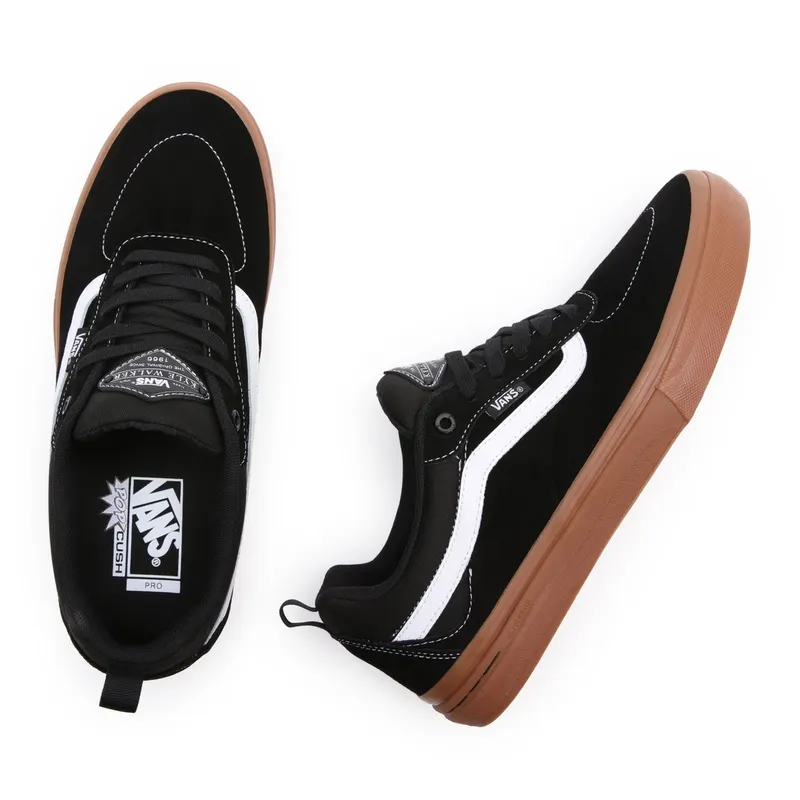Vans Kyle Walker Pro Black White Gum Black/Gum (VN0A2XSGB9M)