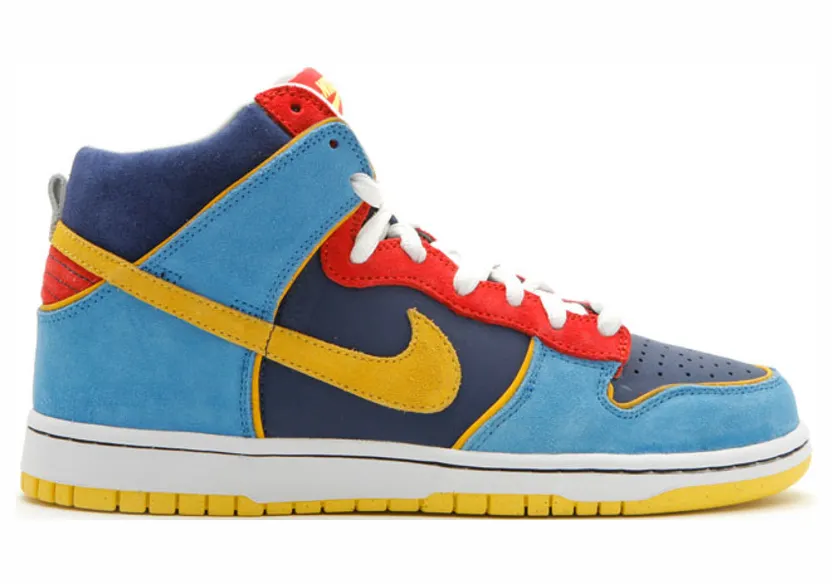 Nike Dunk High Pro SB ‘Mr. Pacman’ Blue Frost/Midwest Gold (305050-471)