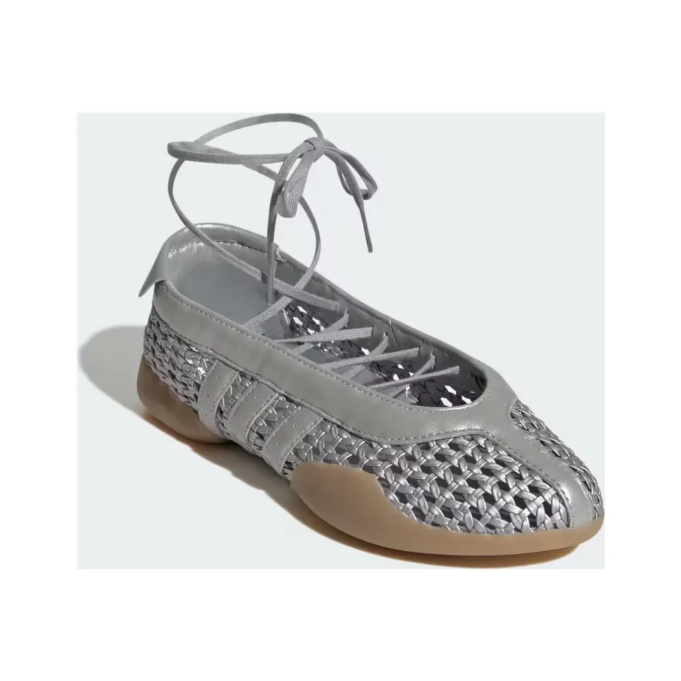 adidas Taekwondo Mei “Silver Metallic / Silver Metallic / Gum” (HQ9627)