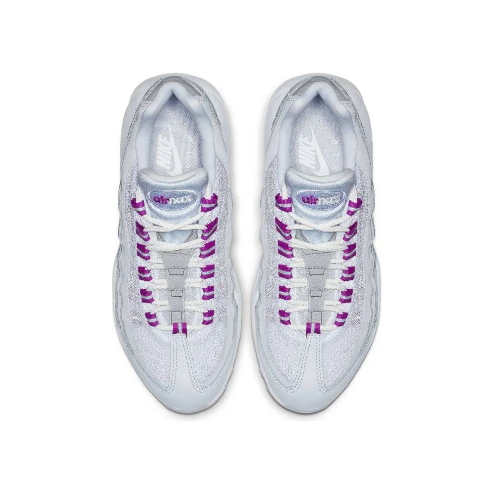 Nike Air Max 95 Football Grey Hyper Violet (W) Football Grey/Summit White-White-Hyper Violet (307960-023)